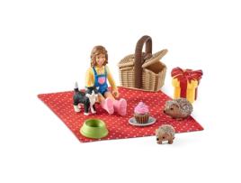 Piquenique de aniversário SCHLEICH (Idade recomendada: 3 anos)