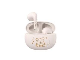 Auriculares Bluetooth True Wireless AGTRUM Q2 In Ear Microfone Luz Rosa