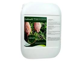 CULTIVERS Vinagre Álcool 20 L 100% Natural. Elimine Ervas Daninhas. Sistema de Rega Limpador e Bactericida Regulador Natural