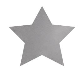 Shape 3148 tapete de lavagem moderno shaggy estrela 80x80