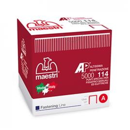 Agrafos Maestri > agrafo 114 forest (14mm) para rocamatica 114 cx. 5000un  - 1551076