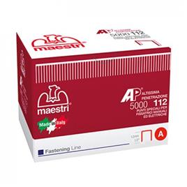 Agrafos Maestri > agrafo 112 forest (12mm) para rocamatica 114 cx. 5000un  - 1551075