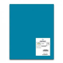 Cartolina Canson > 50x65cm azul caribe 240g 25 folhas - 17209816