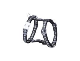 Arnês para Cães Red Dingo STYLE DIAMOND 36-54 cm Preto 30-48 cm