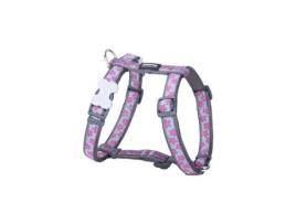 Arnês para Cães Red Dingo STYLE HOT PINK ON COOL GREY 45-66 cm 36-59 cm