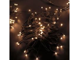 Coroa de Natal FBRIGHT Garland Leds Brancos Quentes Aborrachado