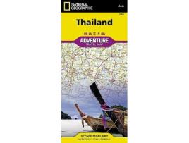 Livro thailand de national geographic maps (inglês)