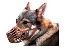 HENRY SCHEIN Açaime para Cães em Plástico T-8