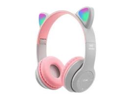 Auscultadores Over Ear JL-EIGHT Bluetooth Cinzento
