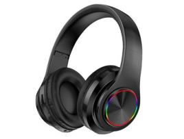 Auscultadores Over Ear JL-EIGHT Bluetooth Preto
