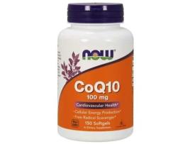 Coq10 100 Mg Cápsulas Softgel 150 Unidades NOW FOODS