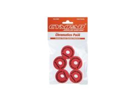 Cympad Optimizer Chromatics Set Red Ø 40/15Mm5-Pieces