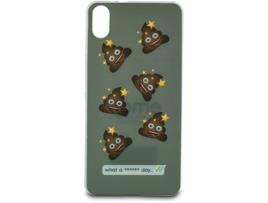 Capa EMOJI Emoji BQ Aquaris X5 Transparente