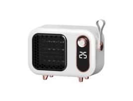 Aquecedor Elétrico TRUMSHOP para uso Doméstico Portátil Branco