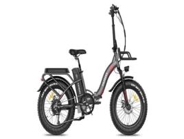 FAFREES F20 Max Bicicleta Elétrica 500W 1080Wh 110Km Autonomia Cinza