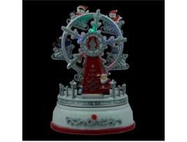 Figura de Natal FBRIGHT Roda Gigante Luzes Led Branco