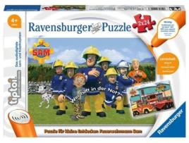 Puzzle TIPTOI Fireman Sam 24 Peças Profissões