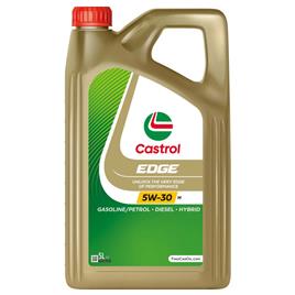 Óleo de motor edge da castrol para motores a gasolina e gasóleo 5w-30 m 5 l