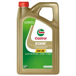 Óleo de motor edge da castrol para motores a gasolina e gasóleo - 5w-30 ll 5 l