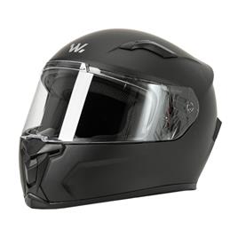 Capacete de motociclo integral wayscral road tamanho xl preto