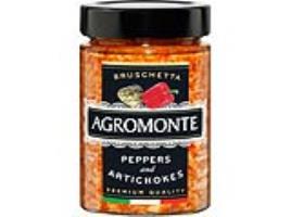 Molho Bruschetta Agromonte Pimento E Alcachofra 100g