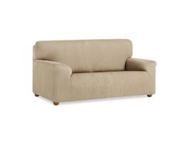 Capa de Sofá DOMAINET 1 Lugar (Castanho - Algodão e poliéster - 70-110 cm)