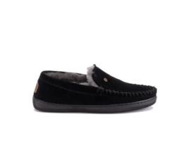 Mocassins de Homem WARMBAT Grizzly Uk Camurça Preto (44)