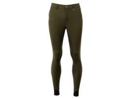 Calças de Homem para Equitação BR EQUITATION Full Grip Smt Assento Silicone Verde (44)