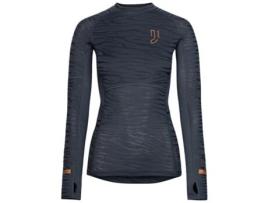 T-Shirt de Mulher para Desporto JOHAUG Comprida Advance Tech Lã Azul (XS)