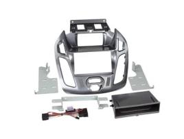 Adaptador Frontal Inbay 2-Din para Ford Transit Connect 2013 Nebula Grey