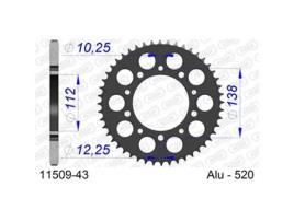 Roda Dentada AFAM 520 43 Dents