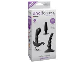 Pack Anal Party Color Preto ANAL FANTASY COLLECT.