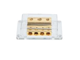 Bloco de Distribuição Ouro 1X50Mm² 2X20Mm² / 4X20Mm²