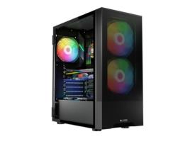 Caixa Semitorre Atx LOGIC Arya Argb Minidi Preto