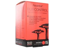 Preventlife Rubcontrol 15 Envelopes S.I.D NUTRITION