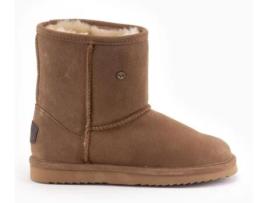 Botas de Mulher WARMBAT Kangaroo Uk Camurça Castanho (36)