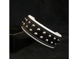 Coleira The Boston Preto e Castanho BESTIA CUSTOM DOG GEAR L