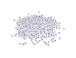 Contas Numeradas Redondas Brancas 6 Mm Rayher