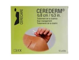 Cerederm Tratamento para Cicatrizes Coroa Ø 8 Cm 10 Unidades CERECARE