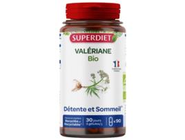 Valeriana Orgânica 90 Cápsulas SUPERDIET