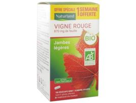 Organic Red Vine 150 Vegecaps incluindo 21 Vegecaps oferecidos NATURLAND