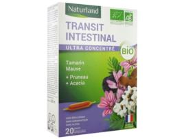 Bio Intestinal Transit 20 Ampolas Bebíveis de 10 Ml NATURLAND