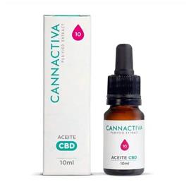 Óleo Purificado de CBD CANNACTIVA - 10% CBD / 10ml - Espectro total