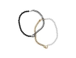 Conjunto de 2 Colares de Meias Contas Intercambiáveis URBAN CLASSICS