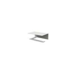 Suporte de Papel Higiénico Berno S Branco Direita FINK 14x5x9 cm