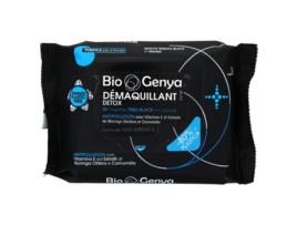 20 toalhetes de limpeza antipoluição Detox BIOGENYA