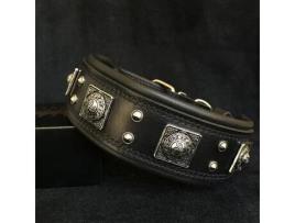 Coleira The Eros Preto BESTIA CUSTOM DOG GEAR XXL