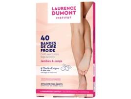 Laurence Dumont Institute Tiras de Cera Fria Pernas e Corpo 40 Tiras LAURENCE DUMONT INSTITUT