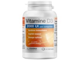 Vitamina D3 30 comprimidos 3C PHARMA