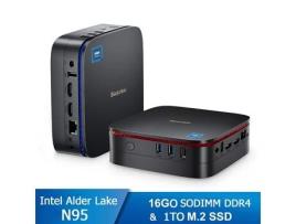 Mini Pc BLACKVIEW Mp60 Intel Alder Lake N95 Ram:16 Gb 1 Tb Ssd Pro Intel Uhd Graphics Preto